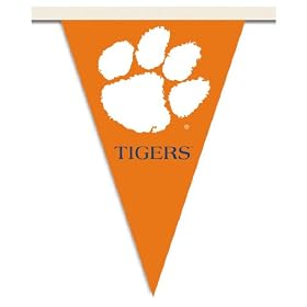 NCAA Clemson Tigers 25 Foot Party Pennant Flags