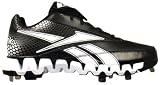 Reebok V43867 Pro Cooperstown Low Zig Men's Baseball Cleats (Black/White)