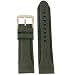 Watch Band Rubber Silicon Divers Sports Strap 24mm Black