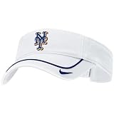 Nike New York Mets White Swoosh Visor