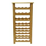 28-Bottle Wine Rack - Beechwood by Stacks and Stacks