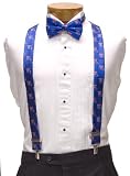 LA Tech Suspenders - Louisiana Tech University Blue Suspenders