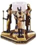 Egyptian Anubis, Horus, Sekhmet Votive Candle Holder Ancient Egypt