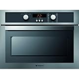 Hotpoint MWH422AX Built In Microwave Oven with Grill in Stainless Steel