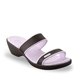 crocs Women's Madeira Sandal,Espresso/Bubblegum,9 M US