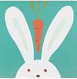 Peek-a-boo I - Rabbit by Yuko Lau poster print,12 in. x 12.2 in.