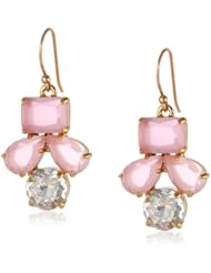 kate spade new york "Secret Garden" French Candy Pink Wire Earrings