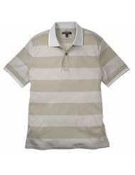 Apparel: Banana Republic Mens Luxe Touch Rugby Stripe Polo, XXL, Boardwalk