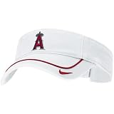 Nike Anaheim Angels White Swoosh Visor