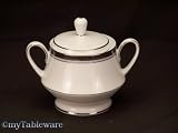 NORITAKE PIEDMONT PLATINUM 4334 COVERED SUGAR