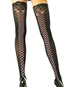 LegAvenue Faux lace Backstockings - halterlose Strümpfe Leg Avenue