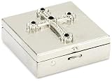 The Vatican Library Collection Cross Embellished Petite Pill Box