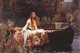 Lady of Shalott von John William Waterhouse, 138x92