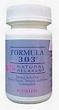 Formula 303 Natural Relaxant 90 Tablets - Homeopathic Sleep Aid and Muscle Relaxant