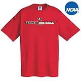 Georgia Bulldogs VF NCAA Team Color Short Sleeve Cotton Tee Shirt