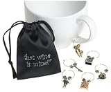 Java Coffee Mug Charms, Set of 6