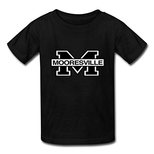 Buuban Men's Mooresville M Logo T-shirt Tshirts Black Medium