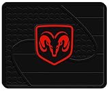 Dodge Factory Logo Molded 14 x 17 Utility Mat