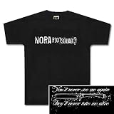 NORA - Riot Squad - Black T-shirt