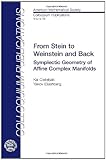 From Stein to Weinstein and back : symplectic geometry of affine complex manifolds