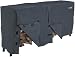 Classic Accessories 8-Foot Log-Rack Cover, Black #79117