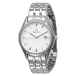 Bulova Men's 96B119 Bracelet Silver White Dial Watch from Bulova