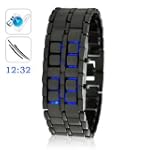 OROLOGIO LED "IRON SAMURAI" IN ACCIAI...