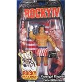ROCKY BALBOA W/FLAG BEST OF ROCKY THE MOVIE SERIES 2 JAKKS FIGURE