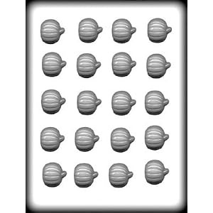 1 pumpkin Hard Candy Mold: 1 Count by CKP