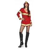 Red Hot Fire Fighter Costume