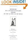 Repertoire de la musique pour harpe publiee du XVIIe au debut du XIXe siecle: Bibliographie (French Edition)