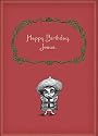 "Happy Birthday Jesus" by Bald Guy Greetings, 8 cards per box (Pack of 2)