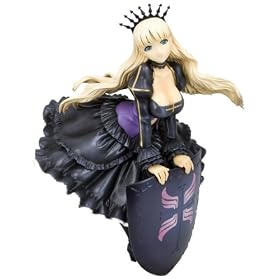 Shining Wind: Clalaclan Phillas Black Ver PVC Figure 1/8 Scale