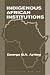 Book Indigenous African Institutions