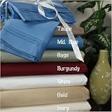 1000 Thread Count Waterbed Solid Sheet Set Size:... by