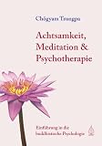 Achtsamkeit, Meditation und Psychotherapie: Einf&uuml;hrung in die buddhistische Psychologie - Ch&ouml;gyam Trungpa