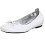 ECCO Women's Coto Ballerina Flat,White,41 EU (US Women's 10-10.5 M)