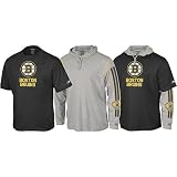 Reebok Boston Bruins 3 in 1 Hoodie and T-Shirt Combo