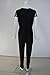 eShow Women Plus Size Perspective Clubwear Bodycon Long Jumpsuit Rompers (XXL, Black)
