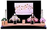 ひな人形 秀櫻 作 木目込み人形 親王飾り 雛人形 1827