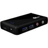 SIIG JU-DK0311-S1 USB 3.0 Dual Video Docking Station adds HDMI or VGA Video Output, 2 USB 3.0 ports, Gigabit Ethernet and Audio