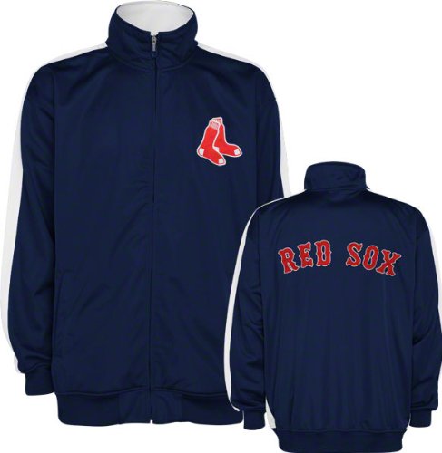 Boston Red Sox Navy Eagle Track Jacket