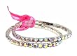 Bracelet - B265 - 2 Pc Set - Swarovski (tm) Crystal Stretch ~ Rose AB