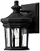 Image of Hinkley Lighting 1606MB Exterior Small Wall Mount - Museum Black Raley Outdoor Traditional Lights