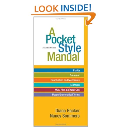 A Pocket Style Manual