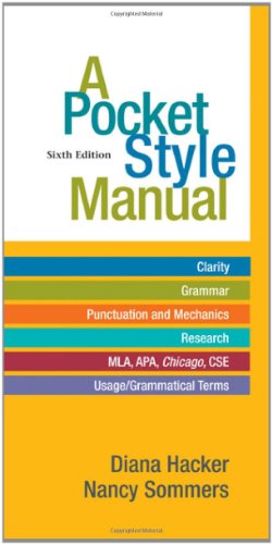 A Pocket Style Manual