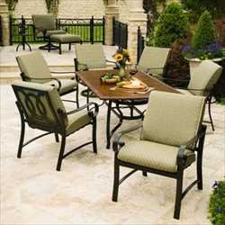 Wilshire Cushioned Dining Groups - 74