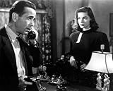 LAUREN BACALL AS VIVIAN STERNWOOD RUTLEDGE, HUMPHREY BOGART AS PHILIP MARLOWE FROM THE BIG SLEEP - Licensed Photo - Professional Photographic Print - Picture SIZE 11x14 (28x36cm)