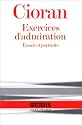 Exercices d'admiration