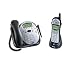 AT&T 1187 Corded-Cordless Speakerphone with CID / ITAD in Silver/Espresso